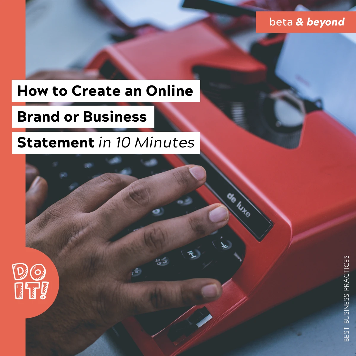How to Create a Brand Statement in Only 10 Minutes