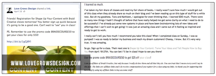 Love Grows Design Blog