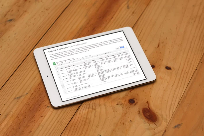 Create a Launch Plan with the #3DayCreate Workbook