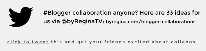 Let's do a blogger collaboration