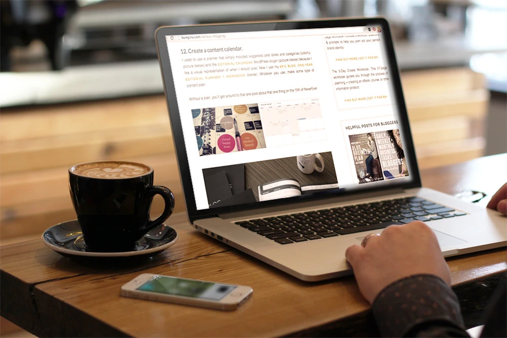 Blog posts with images and other media perform better than just text