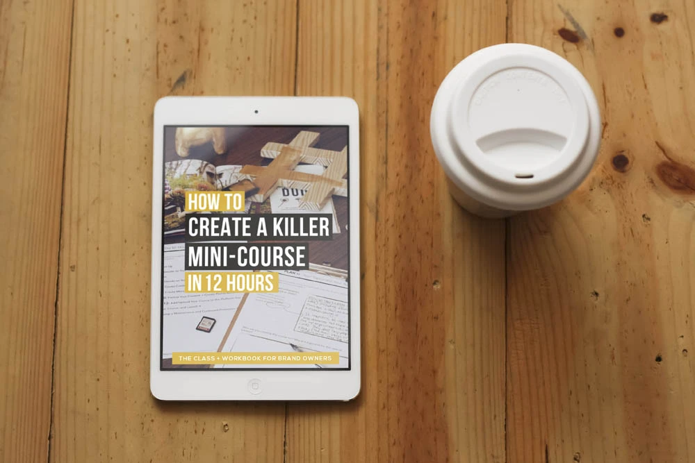 How to create a mini course for your audience