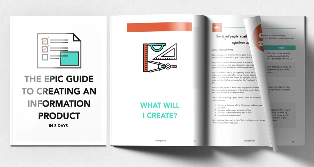 How to create your first information product as an infopreneur