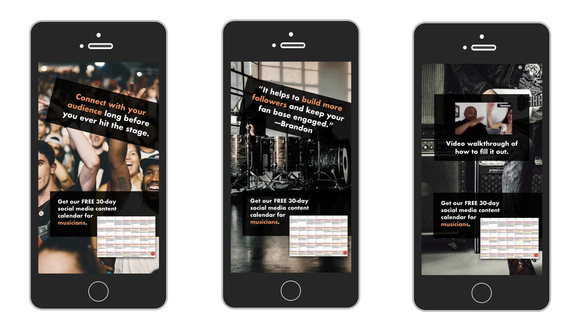 Example Instagram Stories ad